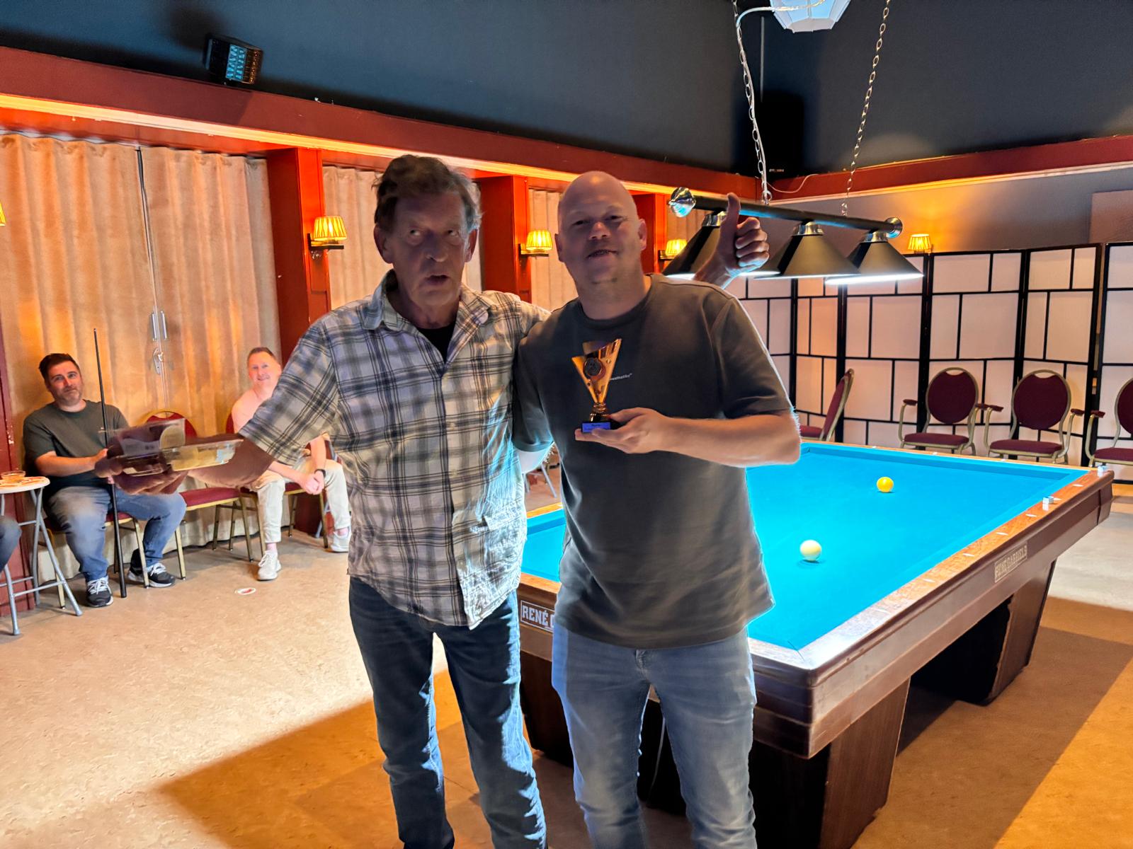 Derde Prijs - Mike Belder - 21 Caramboles